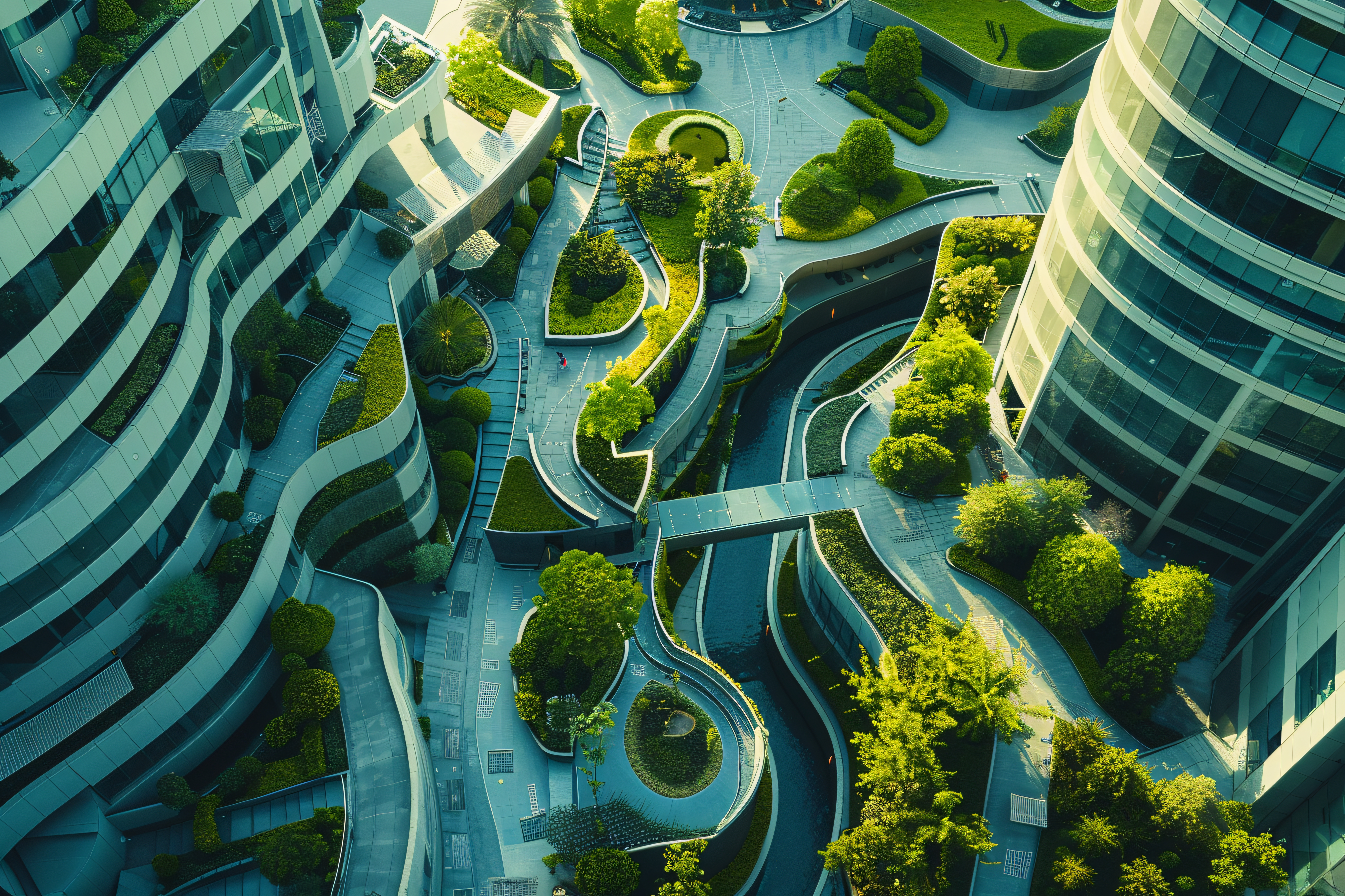 À propos le paysage futuriste de dubai